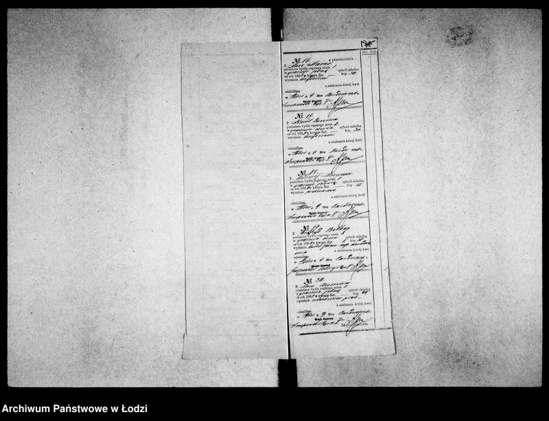 Obraz 15 z jednostki "Akta tyczące się bydła domowego"