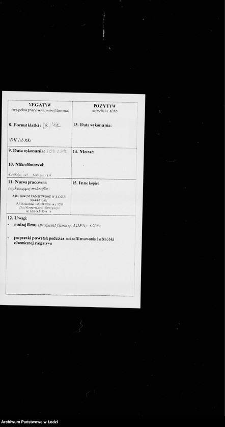 Obraz 3 z jednostki "Rejestr poborczy"