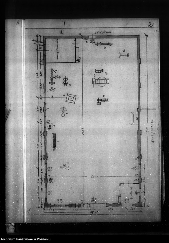 Obraz 6 z jednostki "Zatwierdzenie projektu urządzenia warsztatów - łożysk, firmy "Stabil" w Poznaniu"