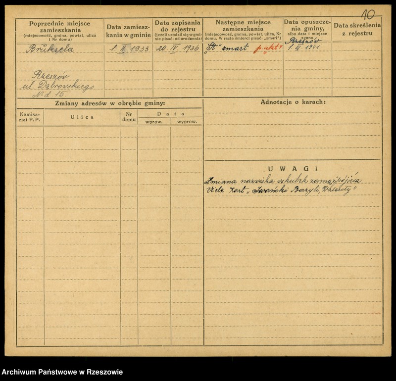 image.from.unit.number "Kartoteki kontroli ruchu ludności Litera: F"