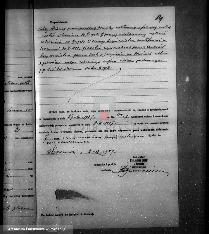 Obraz 18 z jednostki "Tartak J. Wrońskiego w Obornikach nr woj. 1638"