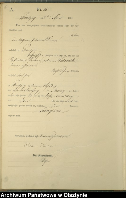 image.from.unit.number "Geburts-Haupt-Register Nr 1 - 48"