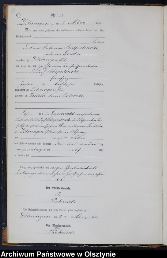 image.from.unit.number "Sterbe-Neben-Register Nr 1 - 65"