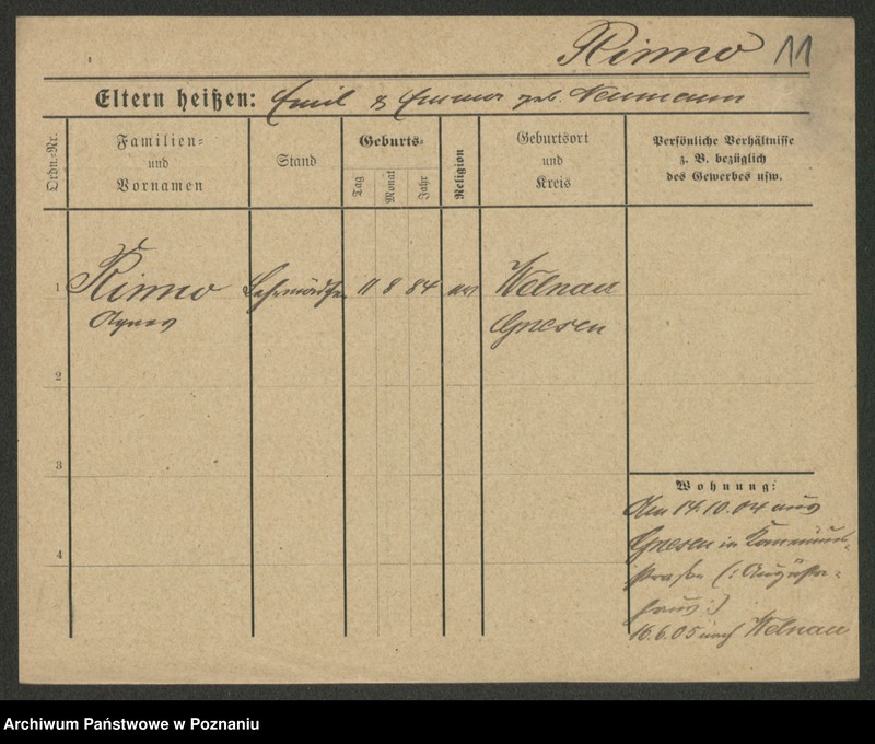 Obraz 13 z jednostki "Rinkel - Riszke"