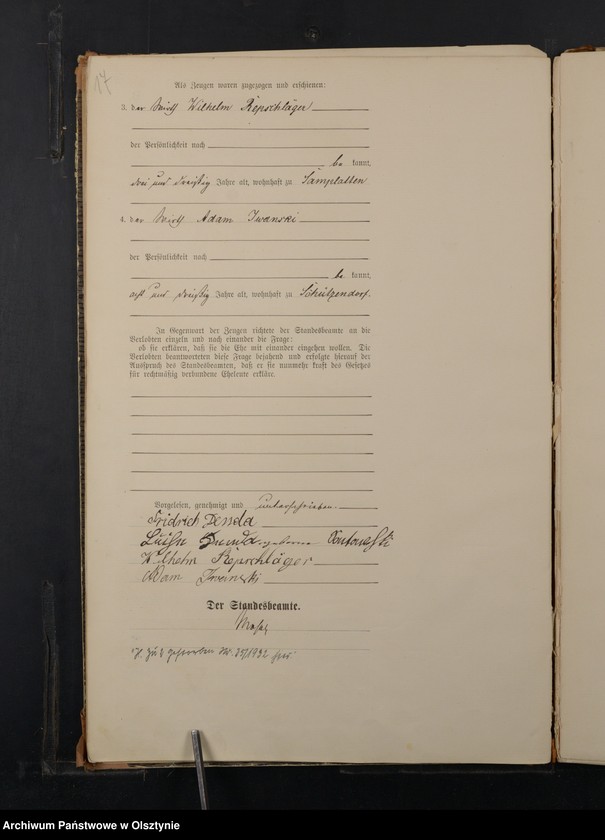 image.from.unit.number "Heiraths-Haupt-Register Nr 1 - 47"