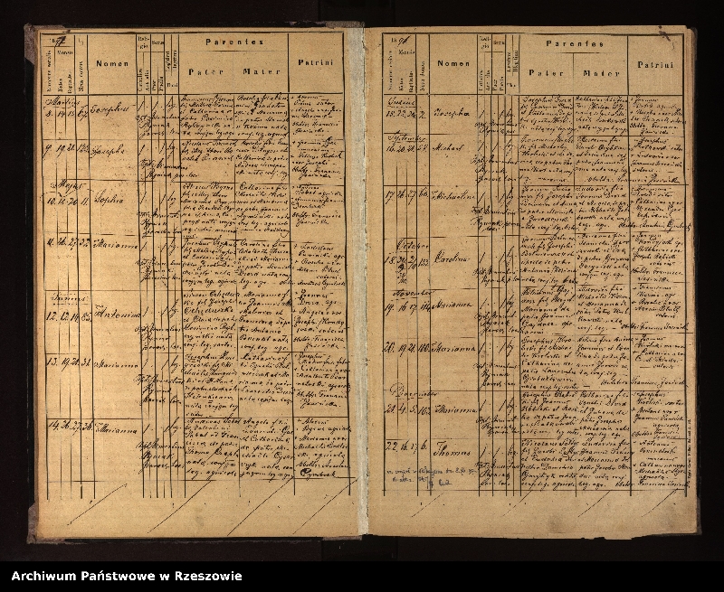 image.from.unit.number "Księga urodzeń, małżeństw i zgonów dla miejscowości Nowotaniec, Nadolany, Nagórzany, Pielnia, Wola Sękowa, Wola Jaworowa, Puławy"