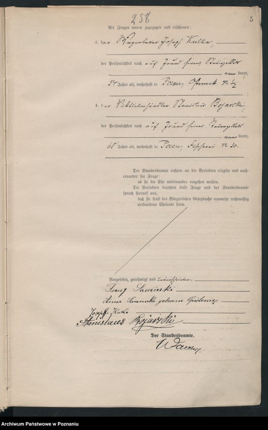 Obraz 7 z jednostki "Księga miejscowa małżeństw tom II [Rejestr główny małżeństw]"