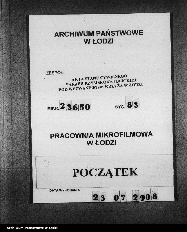 Obraz 1 z jednostki "Akta urodzeń"