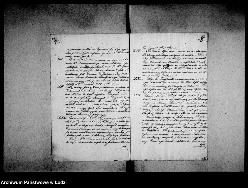 Obraz 9 z jednostki "Akta tyczące się komissoriów"