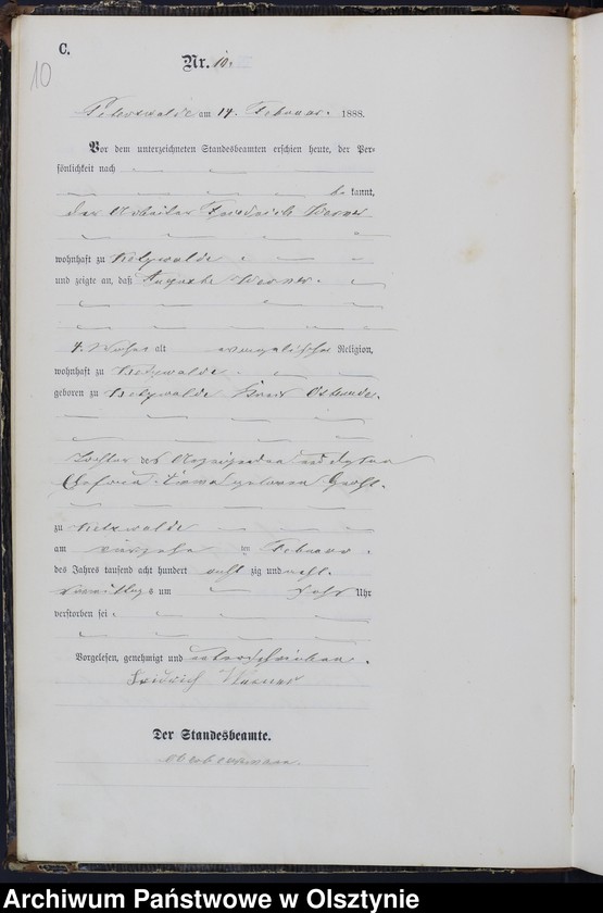 image.from.unit.number "Sterbe-Haupt-Register Nr 1 - 84"