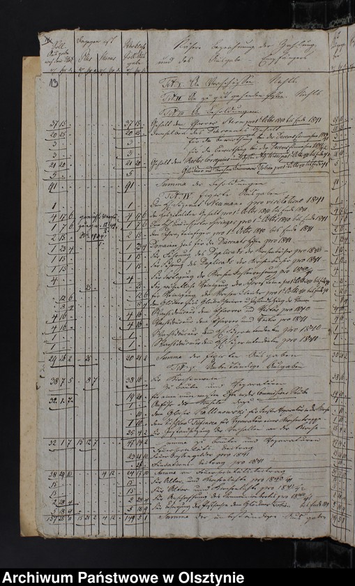 image.from.unit.number "Rechnung der Kirchen Kassen Kruklanken"