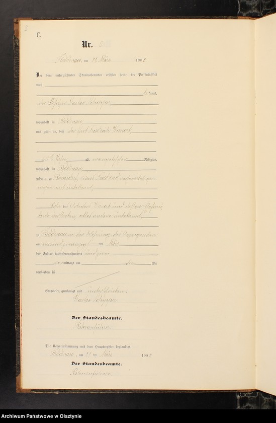 image.from.unit.number "Sterbe-Neben-Register Nr 1 - 27"