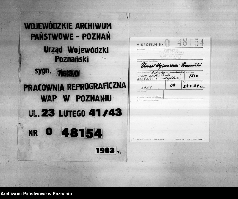 Obraz 1 z jednostki "/Statystyka produkcji rolnej - zestawienie powiatowe - Mogilno/"