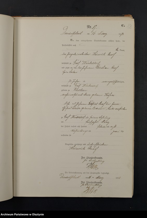 image.from.unit.number "Sterbe-Neben-Register Nr 1 - 103"