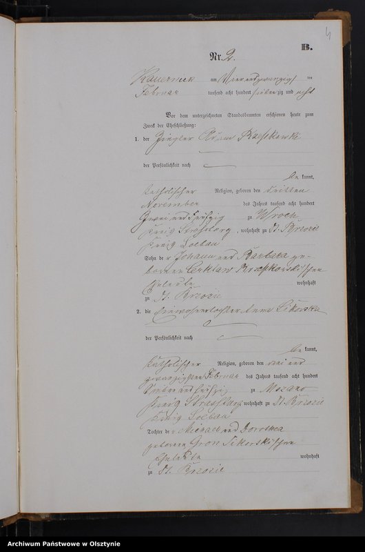 image.from.unit.number "Heiraths-Neben-Register Nr 1 - 11"