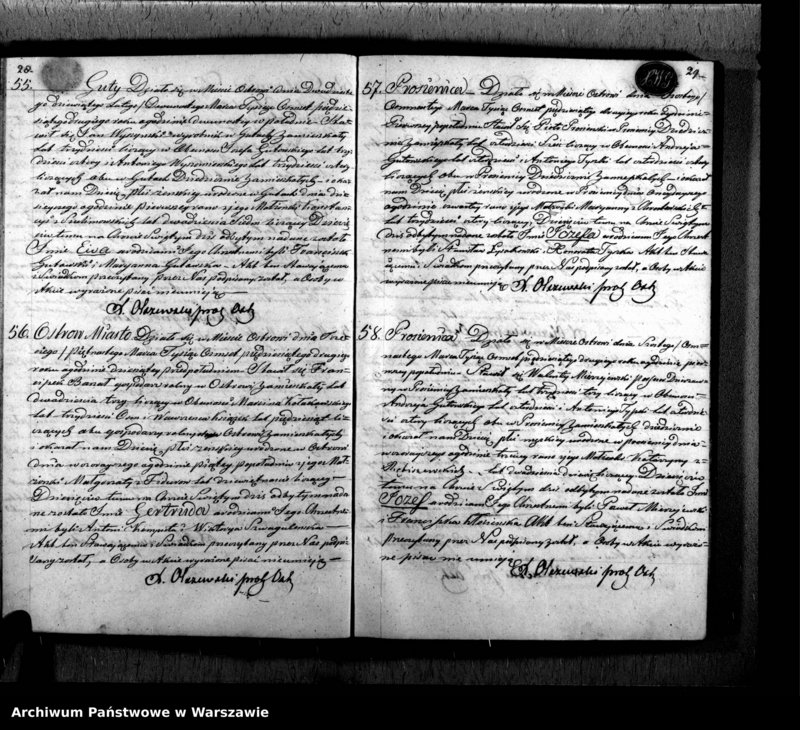 image.from.unit.number "Akta urodzeń, małżeństw i zgonów"