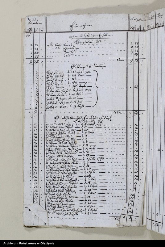 image.from.unit.number "Jahr Kirchen Rechnung der Kirche zu Herzogswalde über Einnahme und Ausgabe mit Inbegriff der Bau-Rechnung"