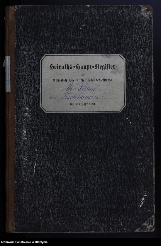 image.from.unit.number "Heiraths-Haupt-Register Nr 1 - 26"