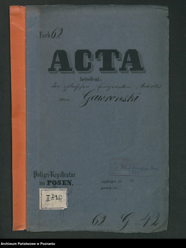 Obraz 2 z jednostki "A. betr. Achilles von Gawroński"