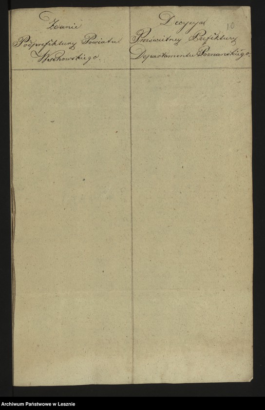 Obraz 12 z jednostki "[Rezygnacja większych wydatków przy kasie miejskiej w Lesznie]"