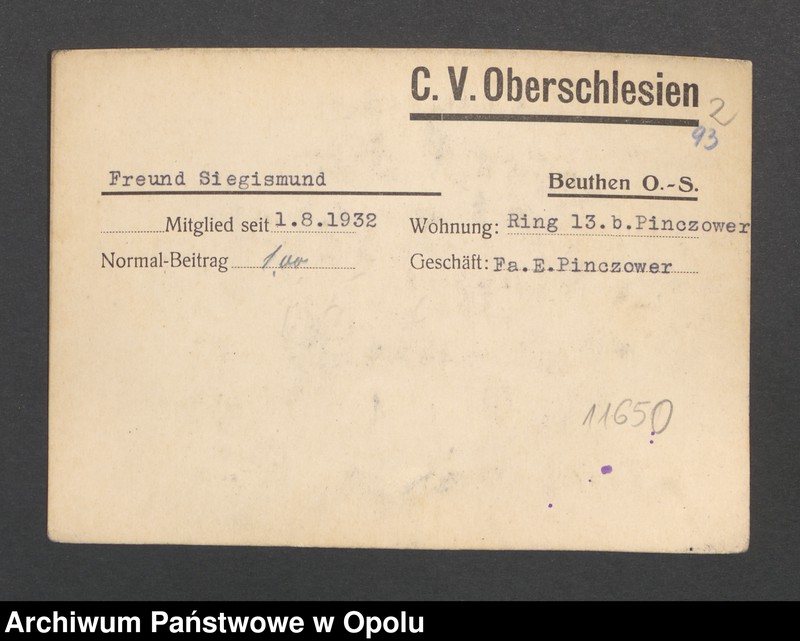 Obraz 4 z jednostki "[Freund Siegismund, Beuthen]"