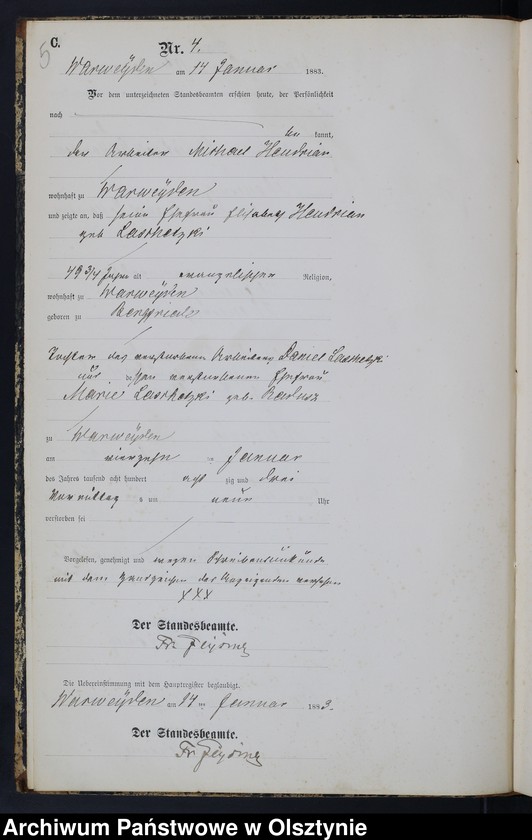 image.from.unit.number "Sterbe-Neben-Register Nr 1 - 49"