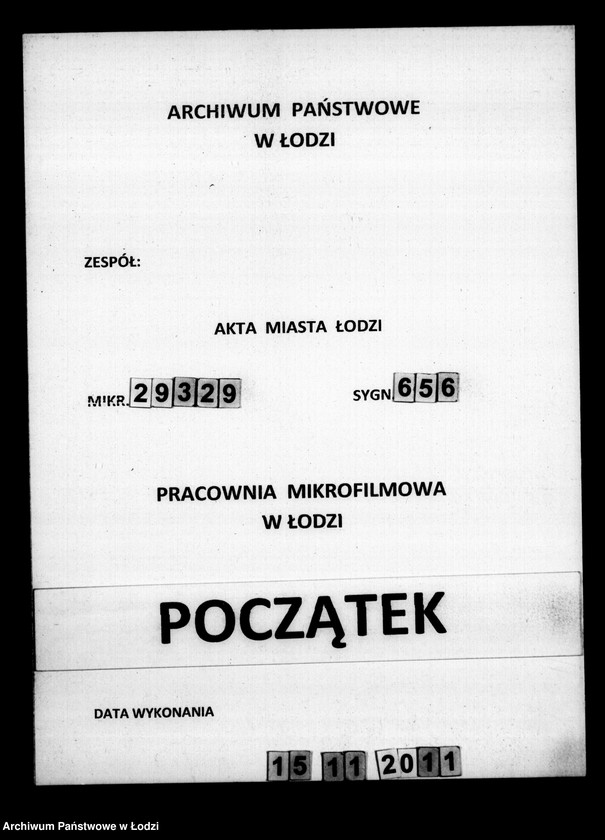 Obraz 1 z jednostki "Akta tyczące się obław i nadzwyczajnych rewizji"