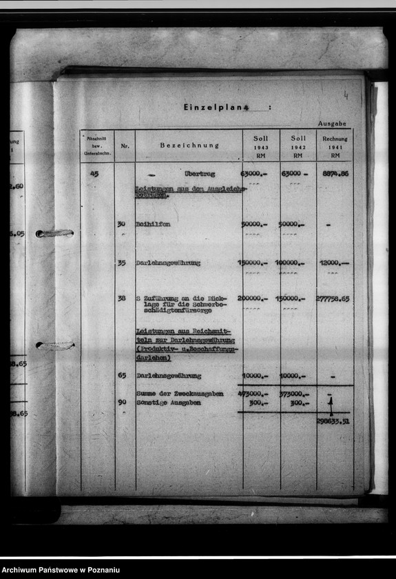 Obraz 7 z jednostki "Haushaltsplan."