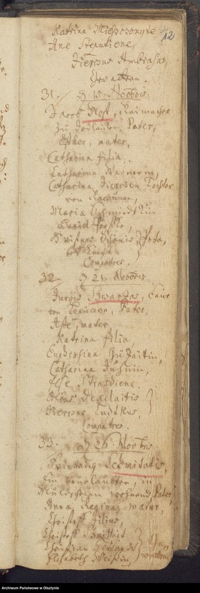 image.from.unit.number "Taufregister der Kirche zu Jodlauken"