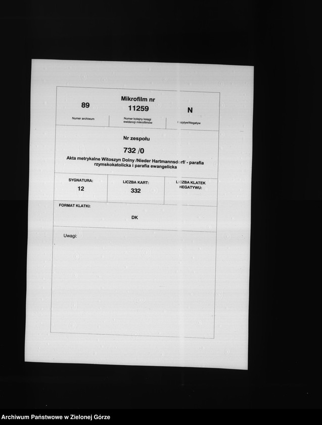 image.from.unit.number "[Księga zgonów parafii ewangelickiej w Witoszynie Dolnym]"