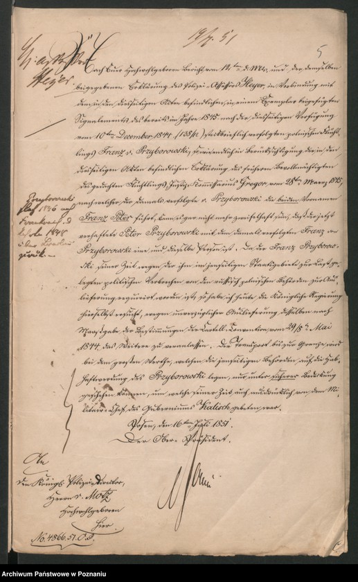 Obraz 9 z jednostki "A. betr. Franz von Przyborowski"