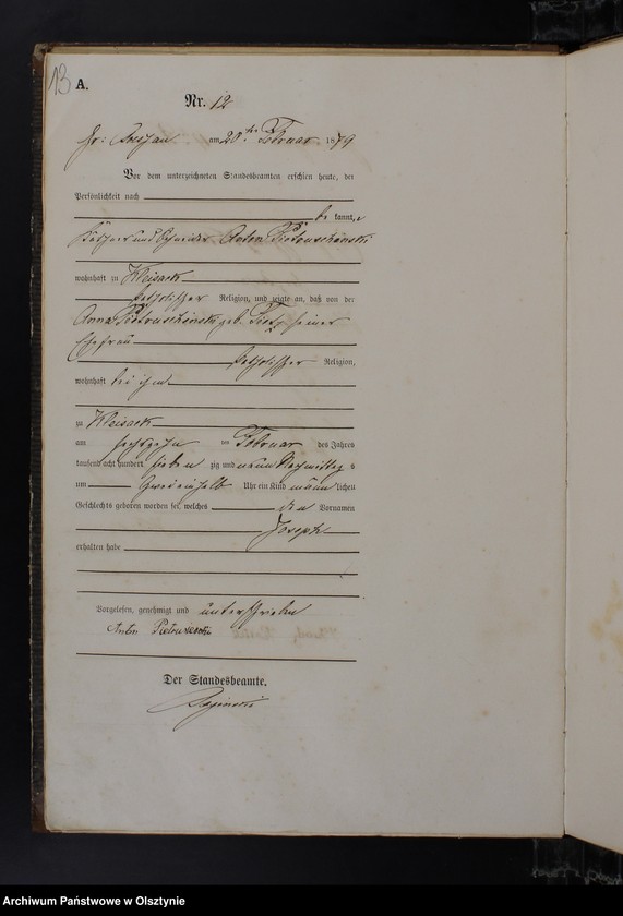 image.from.unit.number "Geburts-Haupt-Register Nr 1 - 126"