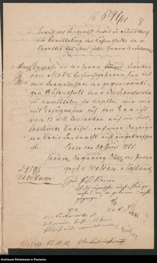 Obraz 13 z jednostki "A. betr. den polnischen Flüchtling General von Suchorzewski"