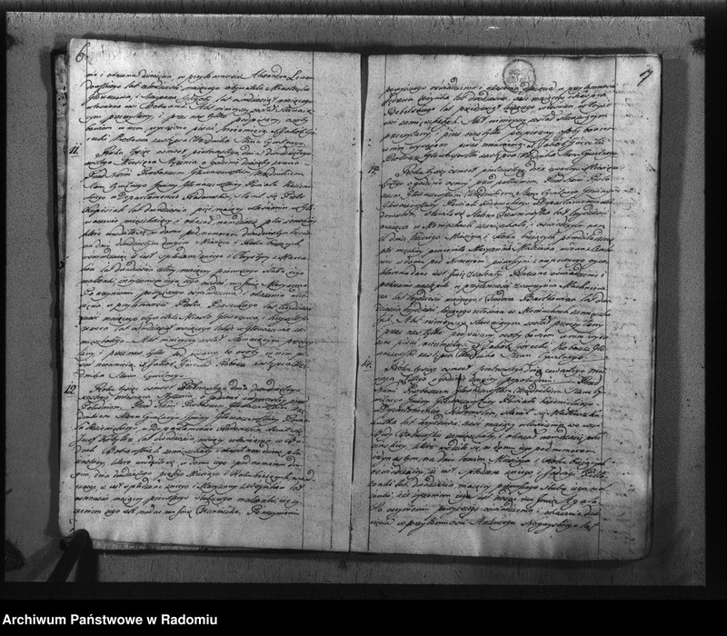 image.from.unit.number "Księga urzędnika stanu cywilnego parafii Głowaczew na rok 1815"