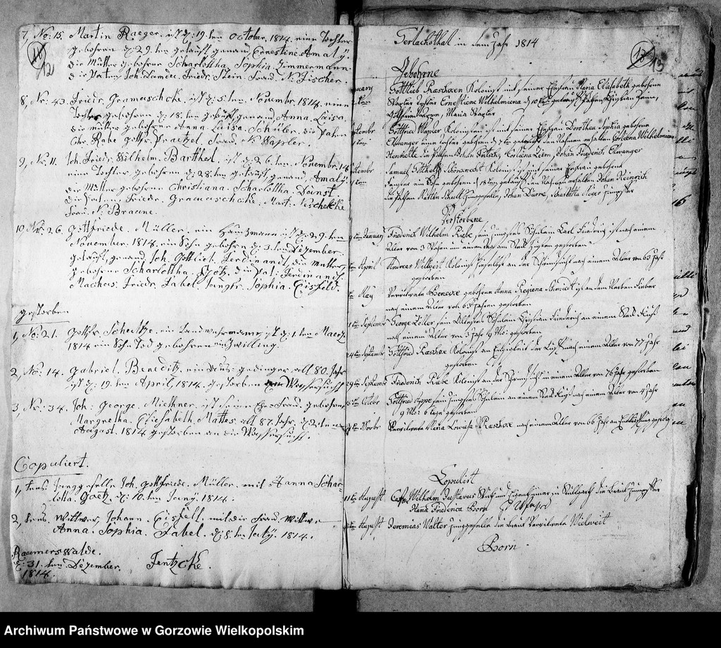 image.from.unit.number "Duplikate der Kirchenbücher von der Parochie Lossow: Raumerswalde (Roszkowice), Gerlachsthal (Gostkowice)"