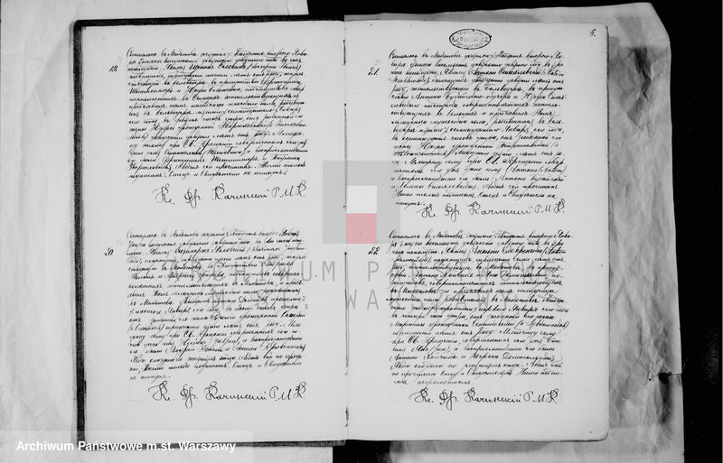 Obraz 6 z jednostki "Akta urodzeń, małżeństw i zgonów"