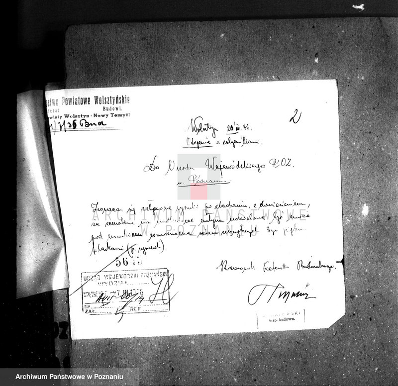 Obraz 6 z jednostki "Zatwierdzenie zakładu przemysłowego /młyn parowy/ firmy Siudziak i Ciastowski w Buku"