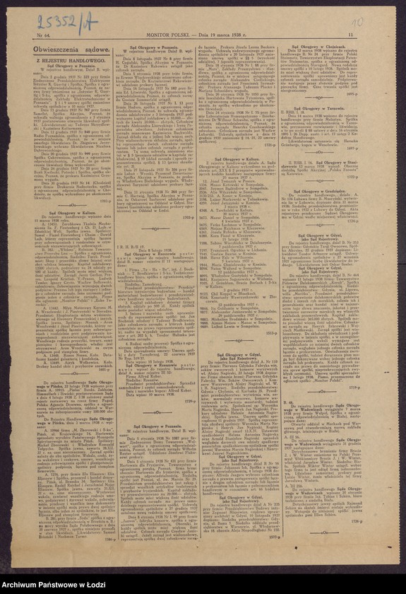 Obraz 12 z jednostki "Josek Skoczylas- wyrób włosianek krawieckich"