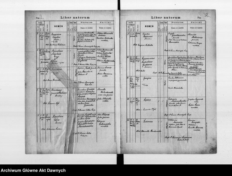 image.from.unit.number "Parafia: Lwów, parafia św. Andrzeja. Dekanat: Lwów. Księga metrykalna urodzeń, ślubów i zgonów dla całej parafii."