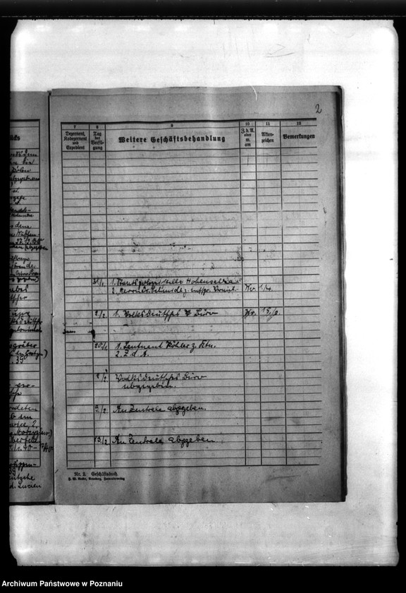 Obraz 9 z jednostki "Dziennik podawczy"