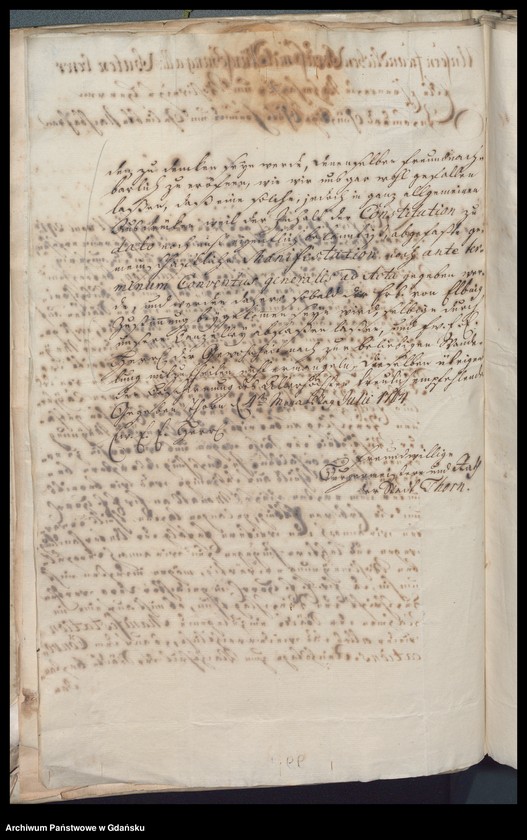 image.from.unit.number "Recesy Stanów, między innymi Colloqium Gedanense et Commitio Electionis, sejm elekcyjny w Warszawie 27 VIII - 7 IX 1764"