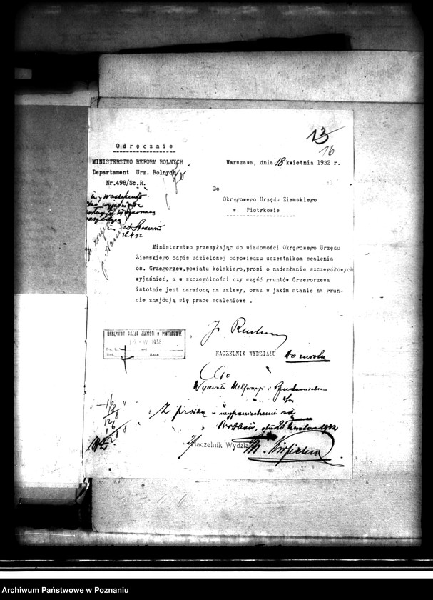 image.from.unit.number "Scalenie gruntów we wsi Grzegorzew powiatu kaliskiego"