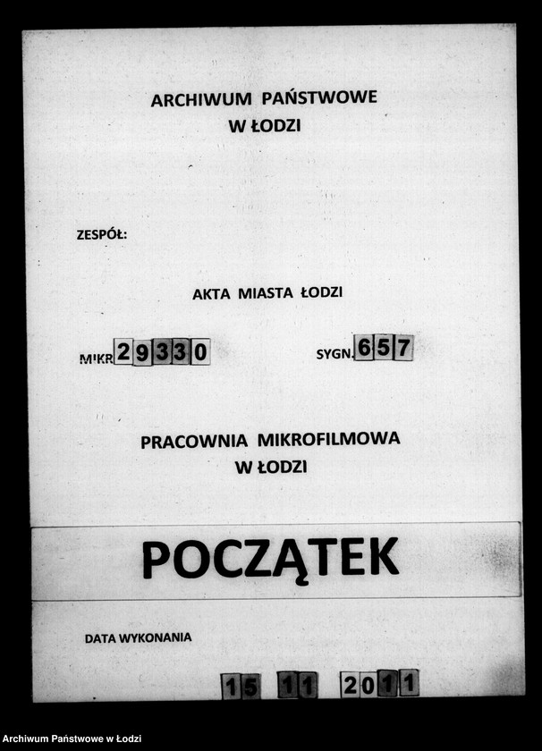 Obraz 1 z jednostki "Akta tyczące się odtransportowania osób miejsc zbiegłych"