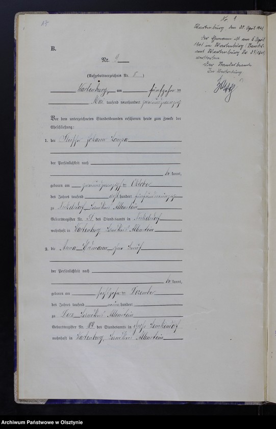 image.from.unit.number "Heirats-Haupt-Register Nr 1 - 39"