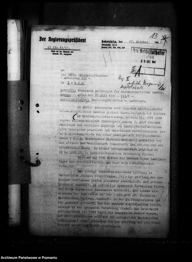 Obraz 17 z jednostki "Historische Gesellschaft Posen. Polnische Stiftungen für wissenschaftliche Zwecke"