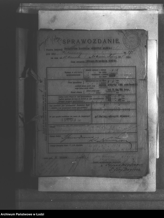 Obraz 10 z jednostki "Sprawozdania Kuchen"