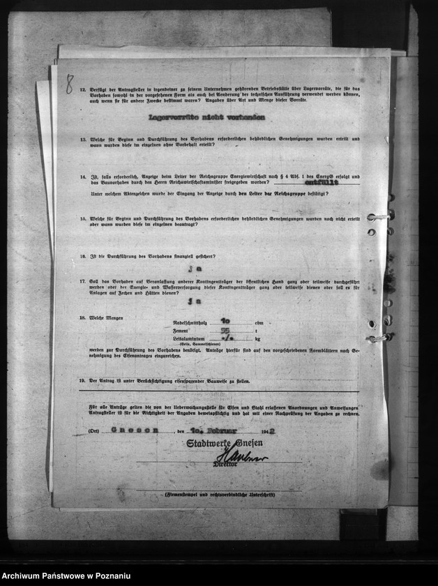 Obraz 12 z jednostki "Gaswerk - Gnesen (Gniezno)"