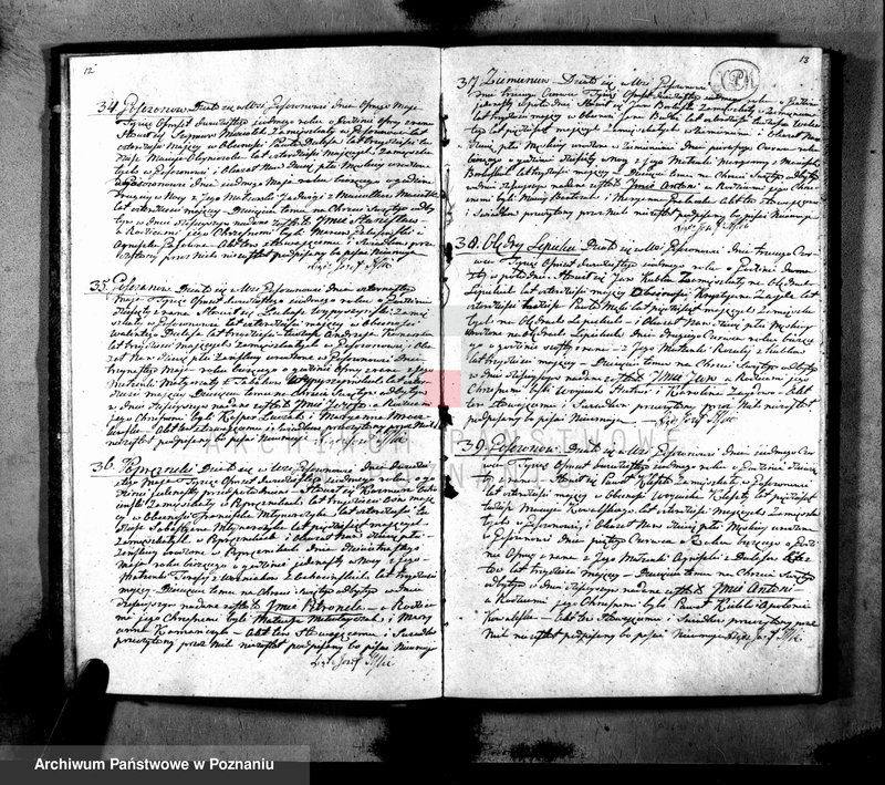 image.from.unit.number "Księga urodzeń, małżeństw i zgonu"