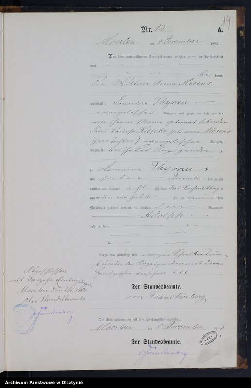 image.from.unit.number "Gewburts-Neben-Register Nr 1 - 13"