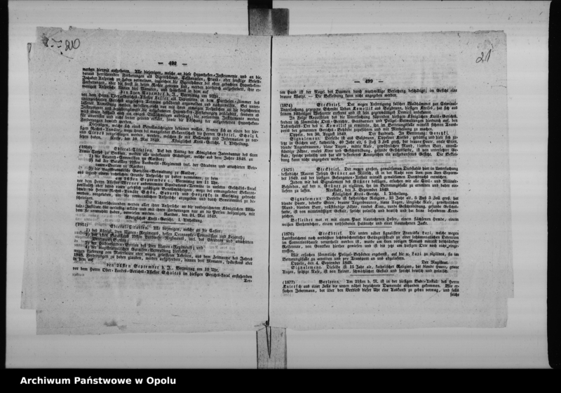Obraz 15 z jednostki "Acta des Magistrats zu Oppeln betreffend die Anlage einer Bierbrauerei in dem sub No 35 vor dem Oderthore hierselbst belegenen Hause"